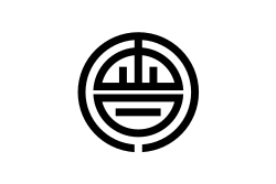 Flag of Aizuwakamatsu, Fukushima